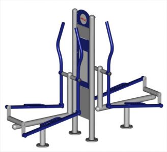 Double Cross Trainer with Pylon