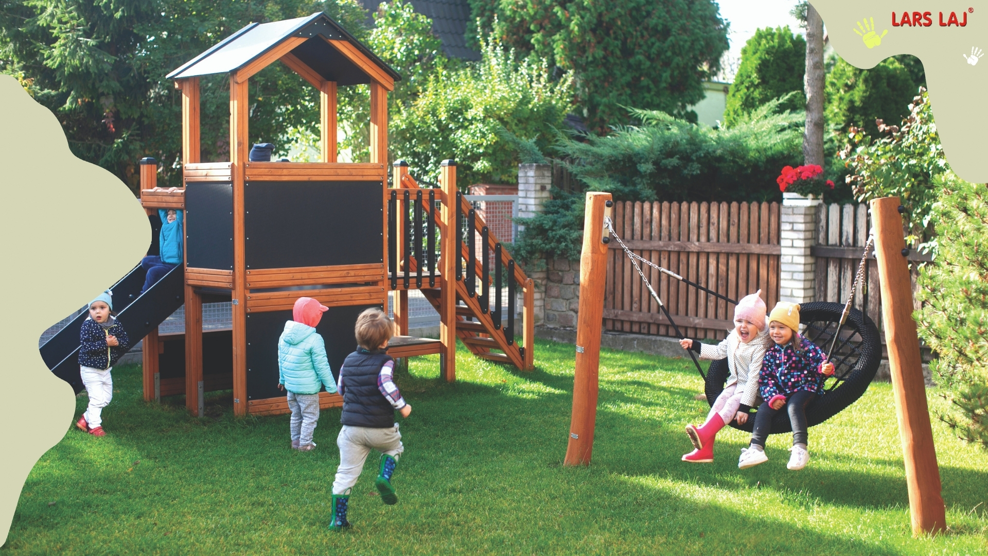 Lars Laj legeplads i haven