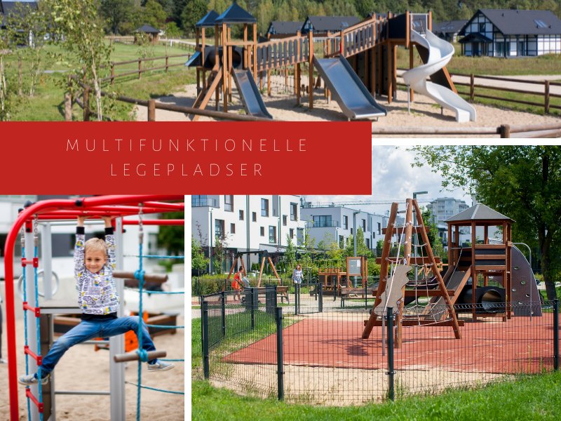 multifunktionelle legepladser