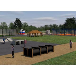 Udendørs Fitness, boldspil og Skatepark_1336