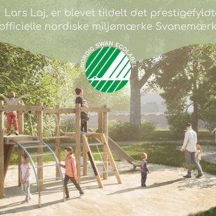 Lars Laj er blevet tildelt det prestigefyldte officielle nordiske miljømærke Svanemærket. 