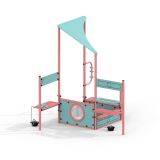 Pluto – Legehus i stål