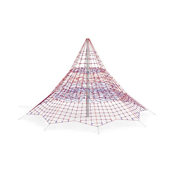 Cers – Klatre pyramide til børn i farverigt design på hvid baggrund