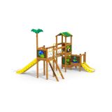 Jungle - Legetårn med rutsjebaner