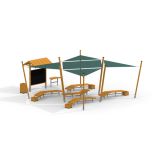 Udendørs klasseværelse (lærk)