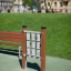 Legepanel – Kryds og Bolle spil i parken.