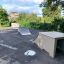 Spine - Ramp skatepark-elementer på udendørs asfalteret område