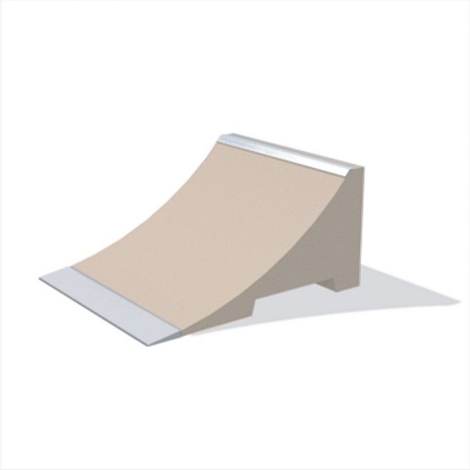 Jump - Ramp skateboardrampe i træ og metal