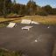 Curb Sloping i skatepark elementer på udendørs anlæg.