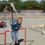 Kid plays on Double Somersault