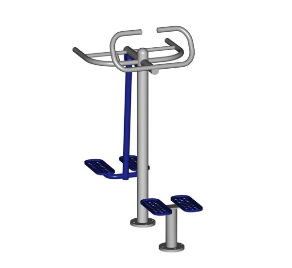 Render isometric view of Twister- Ski Trainer