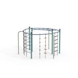 Delfinen – Klatrestativ i stål