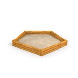 Sandkasse i træ femkant