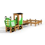 Traktor med anhænger – Legehus