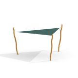 Solsejl Trekant 5x5x5 Nature